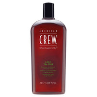 American Crew 3-In-1 Tea Tree Shampoo, Conditioner & Body Wash 33.8 oz