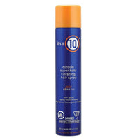 It's a 10 Miracle Super Hold Finishing Hair Spray Plus Keratin 10 oz