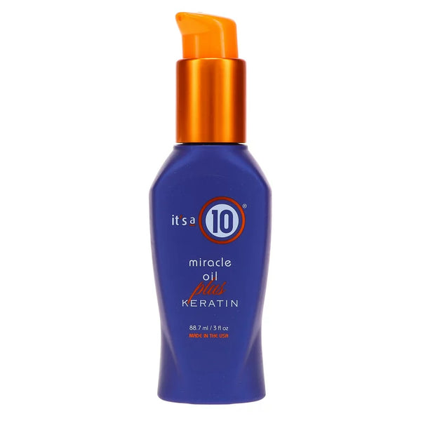 It's a 10 Miracle Oil Plus Keratin 8 oz