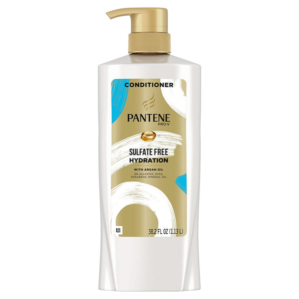Pantene Sulfate Free Hydration Argan Oil Conditioner 38.2 oz - Ardmore Salon & Tanning Spa