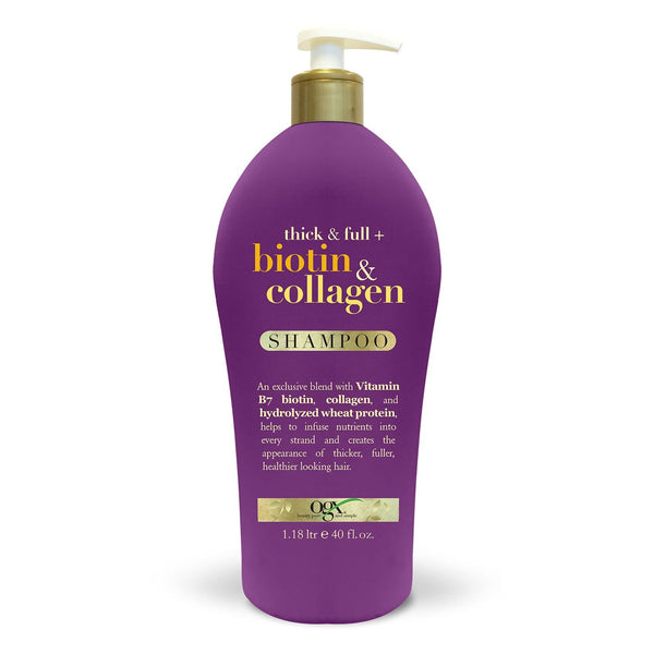 OGX Thick & Full Biotin & Collagen Shampoo 40 oz - Ardmore Salon & Tanning Spa