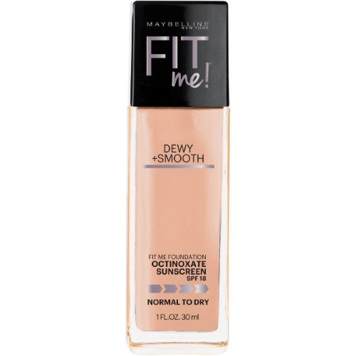 Maybelline FIT ME! Dewy + Smooth Foundation, Nude Beige #125 - Ardmore Salon & Tanning Spa