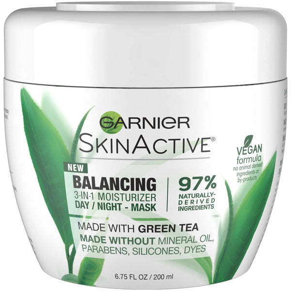 Garnier SkinActive Balancing Green Tea Moisturizer/Mask 6.75 oz