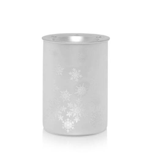 Yankee Candle Frosty Silver Snowflake Oil Warmer