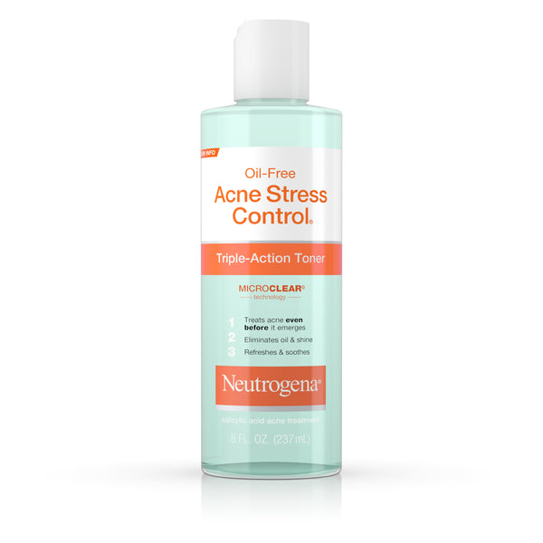 Neutrogena Oil-Free Stress Control Triple-Action Toner 8 oz - Ardmore Salon & Tanning Spa