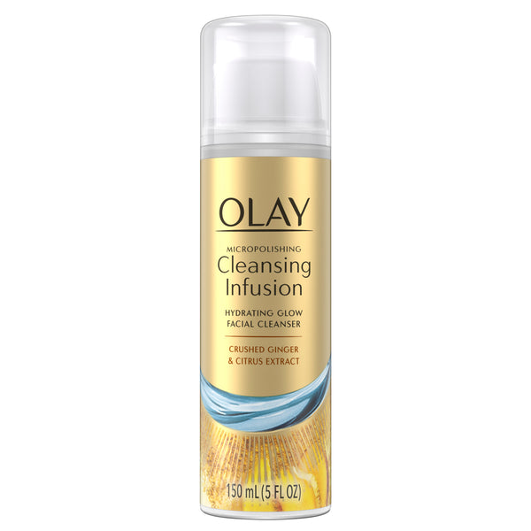 Olay Micropolishing Cleansing Infusion Crushed Ginger & Citrus Extract 5 oz