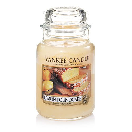 Yankee Candle, Large Jar, Lemon Pound Cake - Ardmore Salon & Tanning Spa