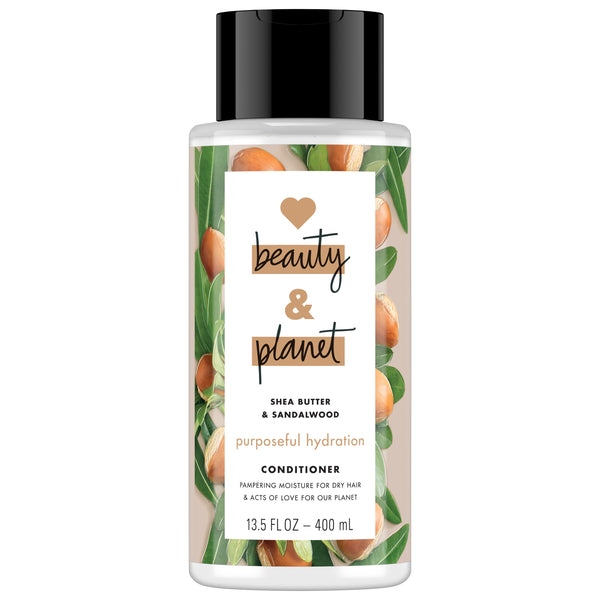 Love Beauty & Planet Shea Butter & Sandalwood Purposeful Hydration Conditioner 13.5 oz - Ardmore Salon & Tanning Spa