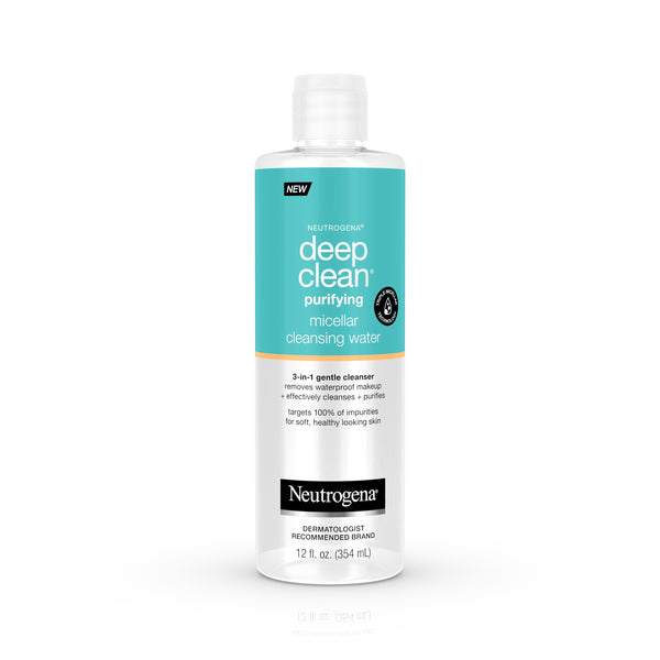 Neutrogena Deep Clean Purifying Micellar Cleansing Water 11.3 oz - Ardmore Salon & Tanning Spa