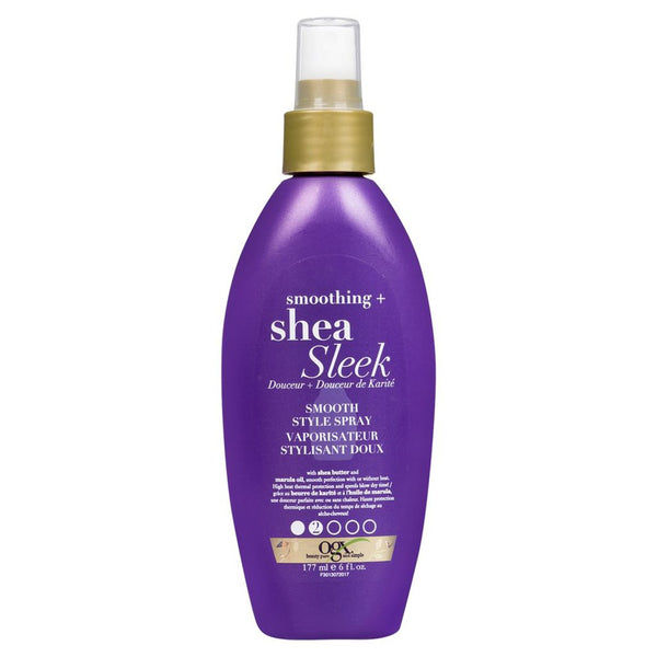 OGX Smoothing Shea Sleek Smooth Style Spray 6 oz - Ardmore Salon & Tanning Spa