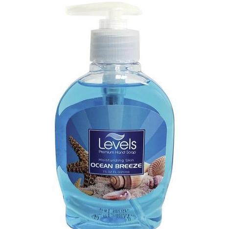 Levels Hand Soap, Ocean Breeze, Lemon, Coconut, or Lavender, 7.5 oz