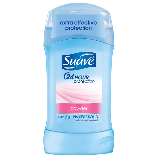 Suave Powder Invisible Solid Anti-Perspirant Deodorant 1.4 oz - Ardmore Salon & Tanning Spa