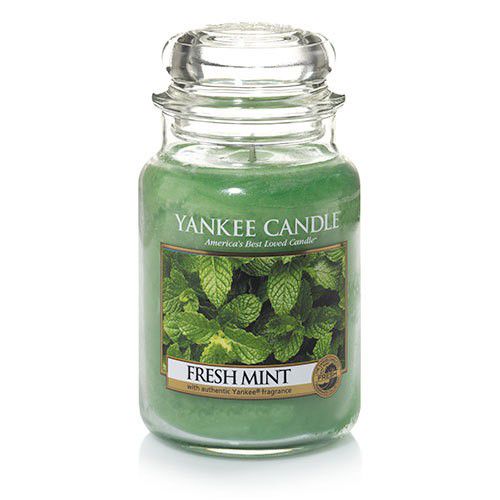 Yankee Candle, Large Jar, Fresh Mint - Ardmore Salon & Tanning Spa