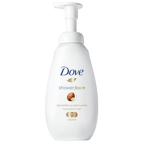Dove Shea Butter & Warm Vanilla Shower Foam 13.5 oz - Ardmore Salon & Tanning Spa