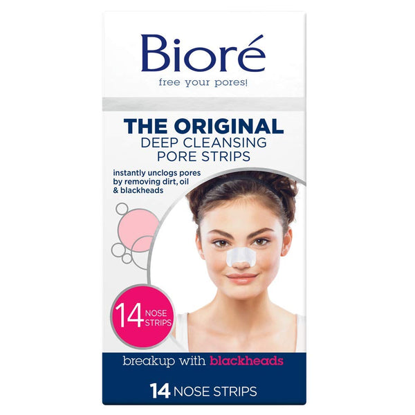 Biore Deep Cleansing Pore Strips, 14 Nose Strips - Ardmore Salon & Tanning Spa