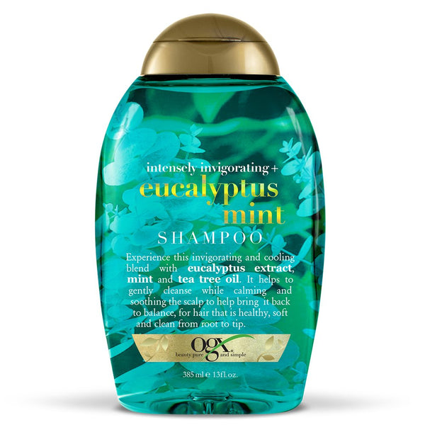 OGX Intensely Invigorating Eucalyptus Mint Shampoo 13 oz - Ardmore Salon & Tanning Spa