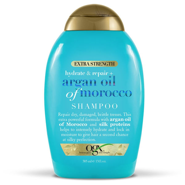 OGX Hydrate & Repair Argan Oil Of Morocco Shampoo 13 oz - Ardmore Salon & Tanning Spa
