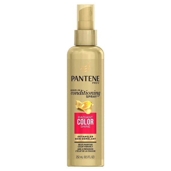 Pantene Radiant Color Shine Detangler Conditioning Spray 8.5 oz - Ardmore Salon & Tanning Spa