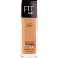 Maybelline FIT ME! Dewy + Smooth Foundation, Toffee #330 - Ardmore Salon & Tanning Spa