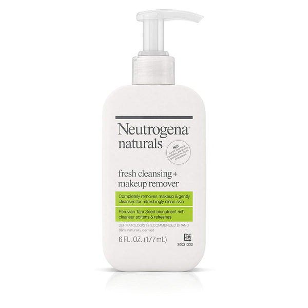 Neutrogena Naturals Fresh Cleansing + Make Up Remover 6 oz - Ardmore Salon & Tanning Spa