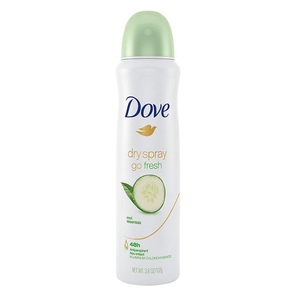 Dove Go Fresh Cool Essentials Anti-Perspirant Deodorant Dry Spray 3.8 oz - Ardmore Salon & Tanning Spa