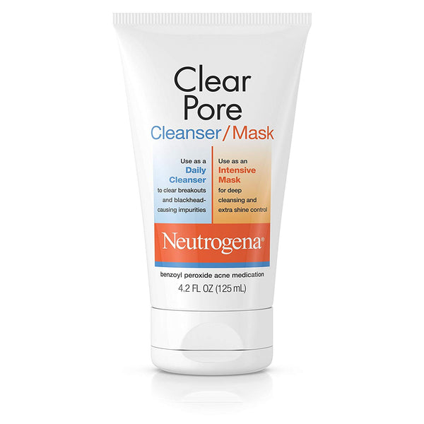 Neutrogena Clear Pore Cleanser / Mask 4.2 oz - Ardmore Salon & Tanning Spa