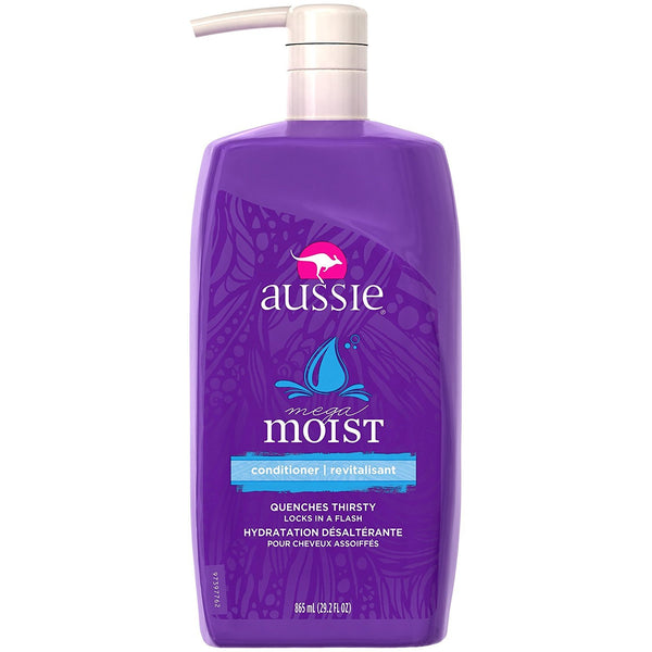 Aussie Mega Moist Conditioner 29.2 oz - Ardmore Salon & Tanning Spa