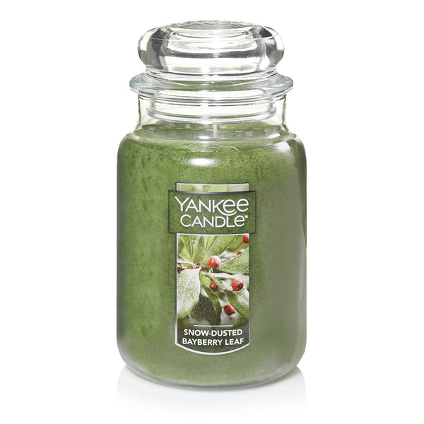 Yankee Candle, Large Jar, Snow-Dusted Bayberry Leaf - Ardmore Salon & Tanning Spa