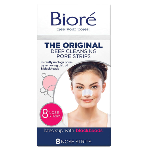 Biore Deep Cleansing Pore Strips, 8 Nose Strips - Ardmore Salon & Tanning Spa