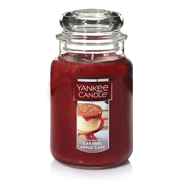 Yankee Candle, Large Jar, Caramel Apple Cake - Ardmore Salon & Tanning Spa