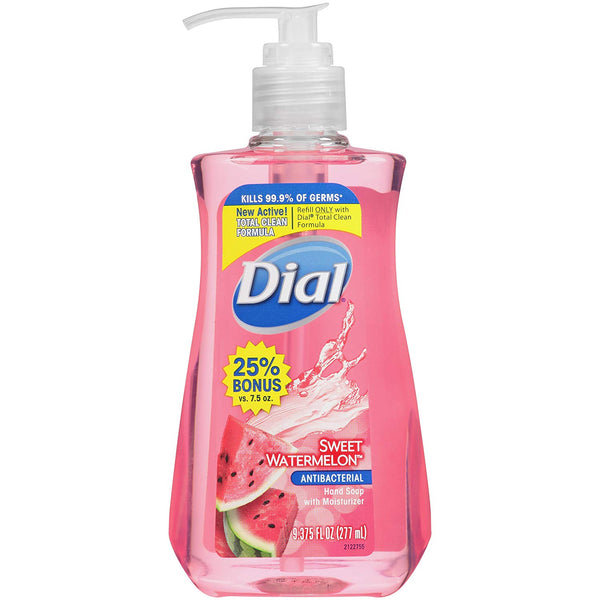 Dial Sweet Watermelon Anti Bacterial Hand Soap 9.375 oz - Ardmore Salon & Tanning Spa