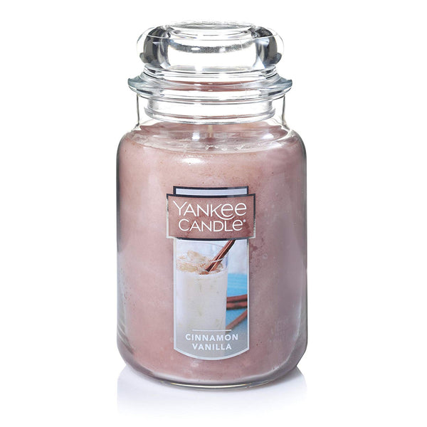 Yankee Candle, Large Jar, Cinnamon Vanilla - Ardmore Salon & Tanning Spa