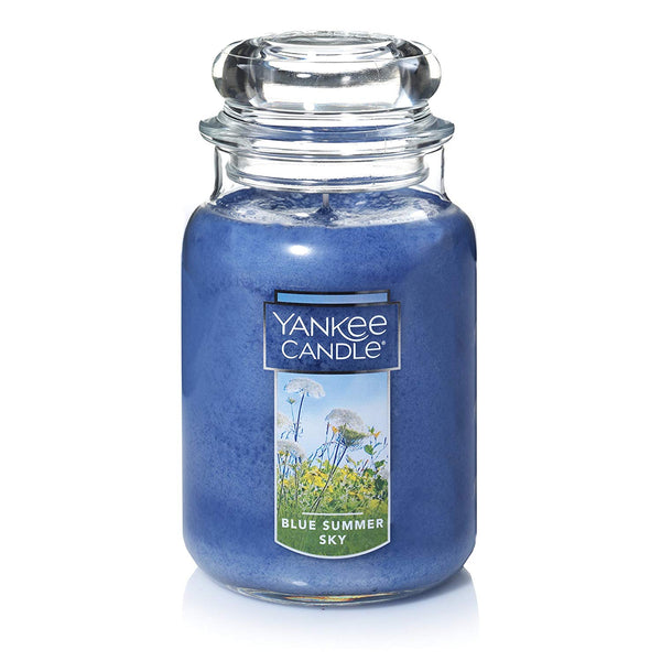 Yankee Candle, Large Jar, Blue Summer Sky - Ardmore Salon & Tanning Spa