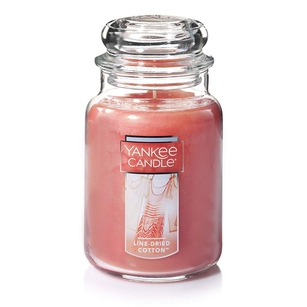 Yankee Candle, Large Jar, Line-Dried Cotton - Ardmore Salon & Tanning Spa