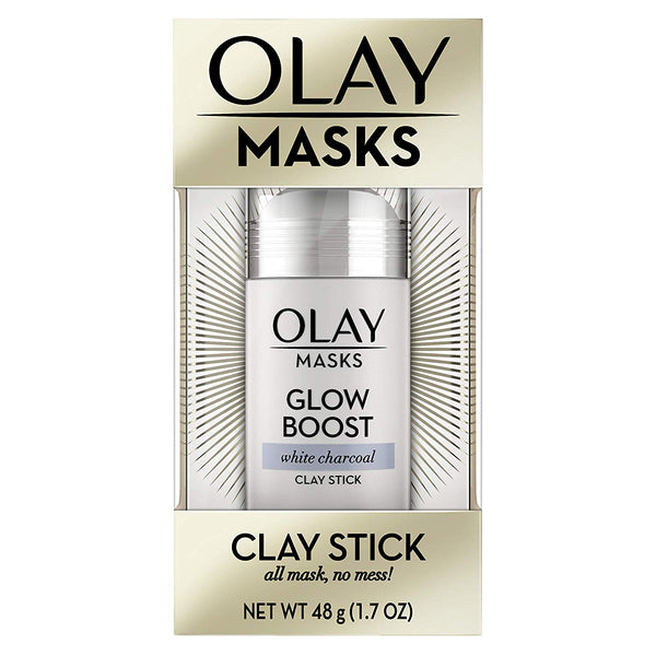 Olay Glow Boost White Charcoal Clay Stick Mask 1.7 oz