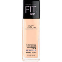 Maybelline FIT ME! Dewy + Smooth Foundation, Classic Ivory #120 - Ardmore Salon & Tanning Spa