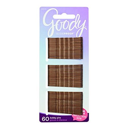 Goody SlideProof Bobby Pins, 60 Count
