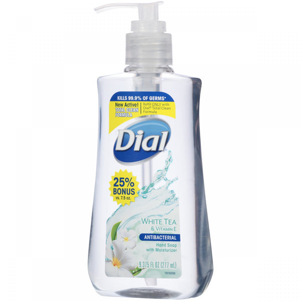Dial White Tea & Vitamin E Anti Bacterial Hand Soap 9.375 oz - Ardmore Salon & Tanning Spa