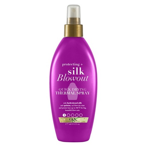 OGX Protecting Silk Blowout Quick Drying Thermal Spray 6 oz - Ardmore Salon & Tanning Spa