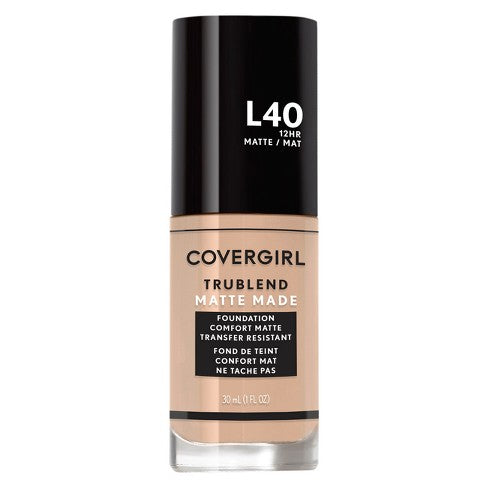 CoverGirl TruBlend Matte Made Foundation, Classic Ivory L40 - Ardmore Salon & Tanning Spa