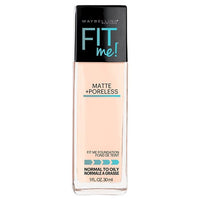 Maybelline FIT ME! Matte + Poreless Foundation, Natural Ivory #112 - Ardmore Salon & Tanning Spa