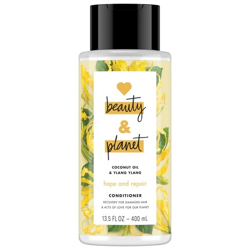Love Beauty & Planet Coconut Oil & Llang Llang Hope & Repair Conditioner 13.5 oz - Ardmore Salon & Tanning Spa
