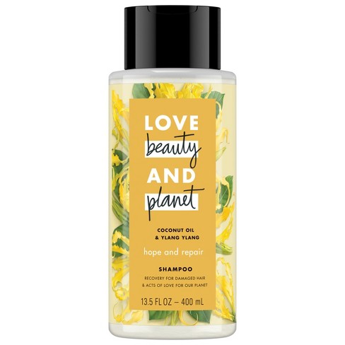Love Beauty & Planet Coconut Oil & Llang Llang Hope & Repair Shampoo 13.5 oz - Ardmore Salon & Tanning Spa