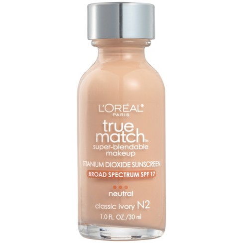 Loreal True Match Foundation, Classic Ivory N2 - Ardmore Salon & Tanning Spa