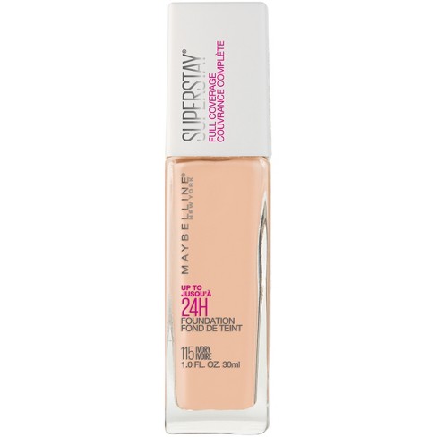 Maybelline Super Stay Full Coverage 24 HR Foundation, Ivory #115 - Ardmore Salon & Tanning Spa