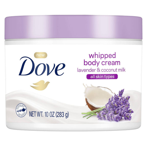 Dove Lavender & Coconut Milk Whipped Body Cream 10 oz - Ardmore Salon & Tanning Spa