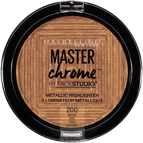Maybelline Master Chrome Metallic Highlighter, Molten Topaz #200 - Ardmore Salon & Tanning Spa