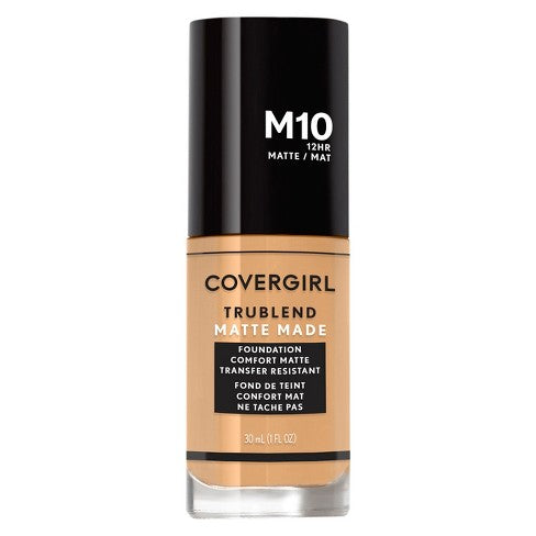 CoverGirl TruBlend Matte Made Foundation, Golden Natural M10 - Ardmore Salon & Tanning Spa