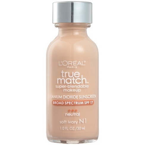 Loreal True Match Foundation, Soft Ivory N1 - Ardmore Salon & Tanning Spa