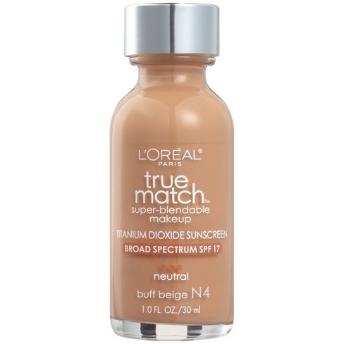 Loreal True Match Foundation, Buff Beige N4 - Ardmore Salon & Tanning Spa